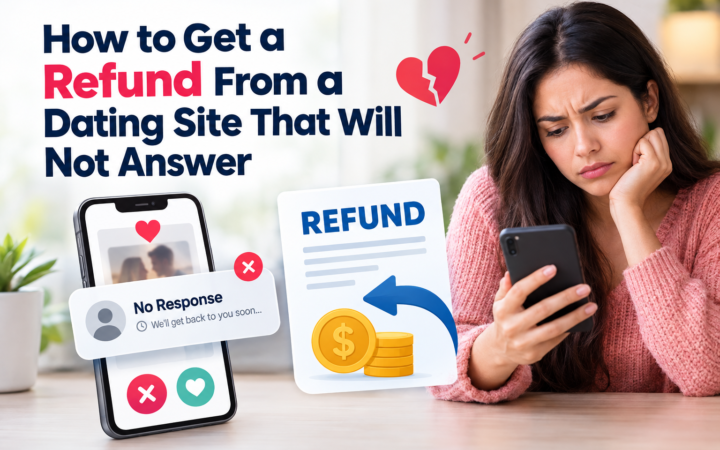 How to Get a Refund From a Dating Site That Will Not Answer