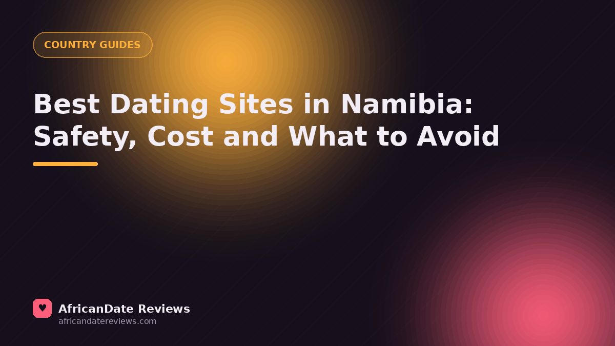 Best Dating Sites in Namibia: Safety, Cost and What to Avoid — AfricanDate Reviews