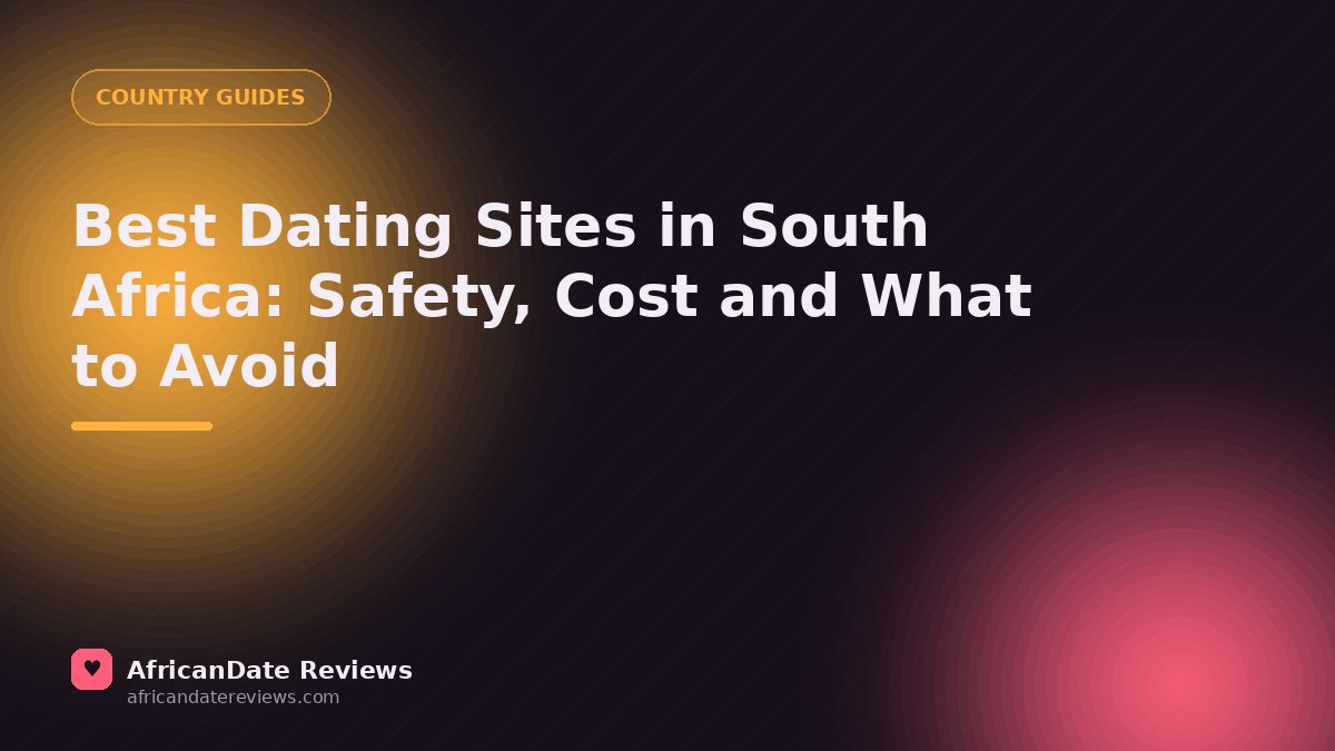 Best Dating Sites in South Africa: Safety, Cost and What to Avoid — AfricanDate Reviews