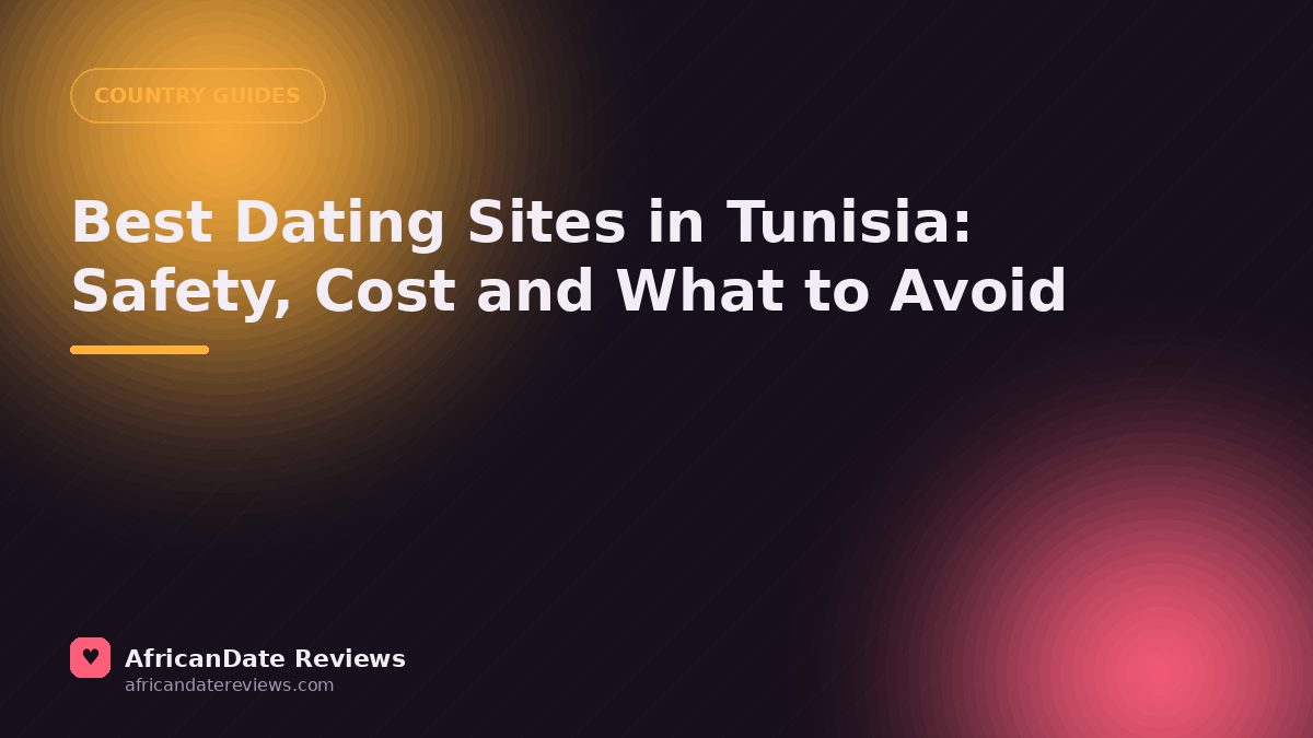 Best Dating Sites in Tunisia: Safety, Cost and What to Avoid — AfricanDate Reviews
