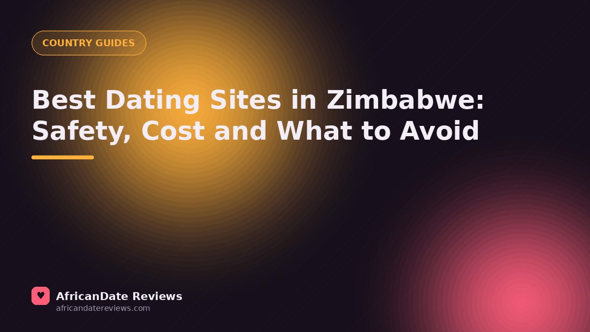 Best Dating Sites in Zimbabwe: Safety, Cost and What to Avoid — AfricanDate Reviews