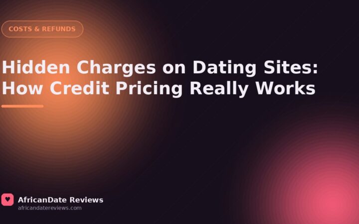 Hidden Charges on Dating Sites: How Credit Pricing Really Works — AfricanDate Reviews