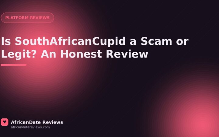 Is SouthAfricanCupid a Scam or Legit? An Honest Review — AfricanDate Reviews