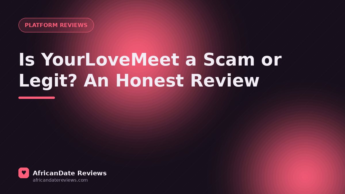 Is YourLoveMeet a Scam or Legit? An Honest Review — AfricanDate Reviews