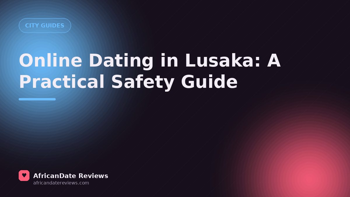 Online Dating in Lusaka: A Practical Safety Guide — AfricanDate Reviews