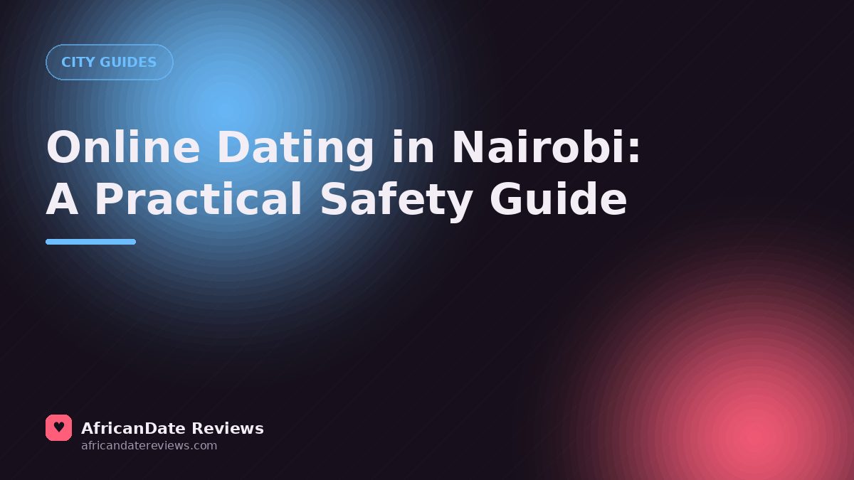 Online Dating in Nairobi: A Practical Safety Guide — AfricanDate Reviews