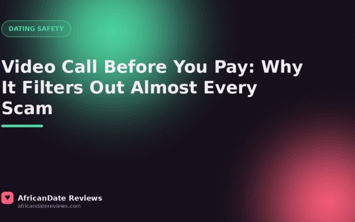 Video Call Before You Pay: Why It Filters Out Almost Every Scam — AfricanDate Reviews